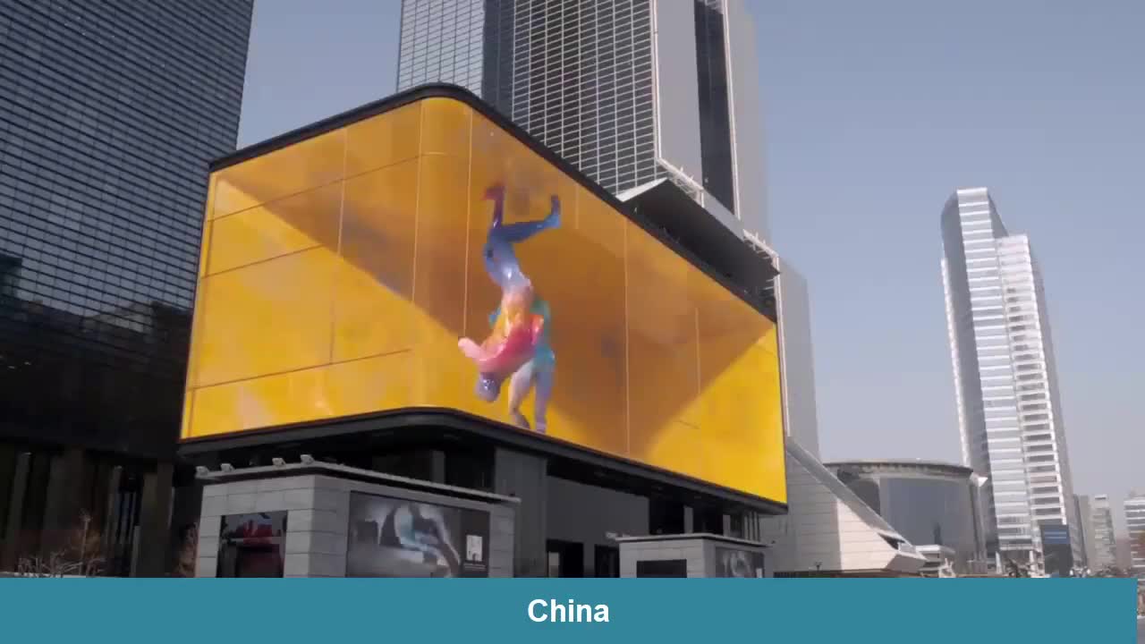 digital billboard all over the world