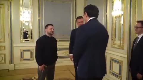 Nothing to see here, just Ukraine leader Zelensky meeting BlackRock management