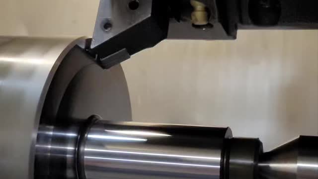 Lathe Turning Hardened Steel ASMR