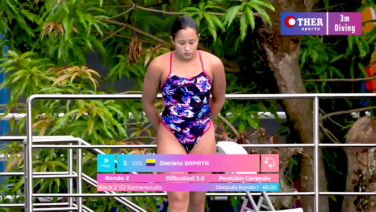 Women's Diving - Daniela Zapata 3m Springboard Diving