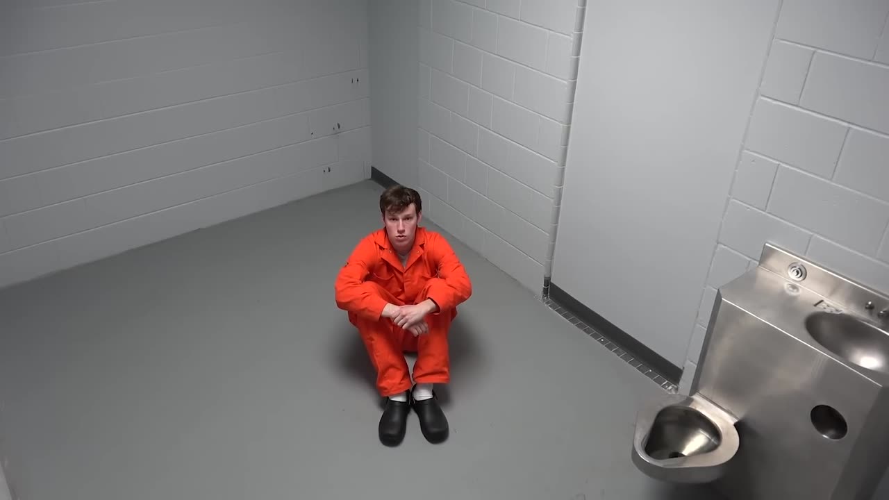 I Survived 50 hours in a PRISON with maximum security😲😲🥶