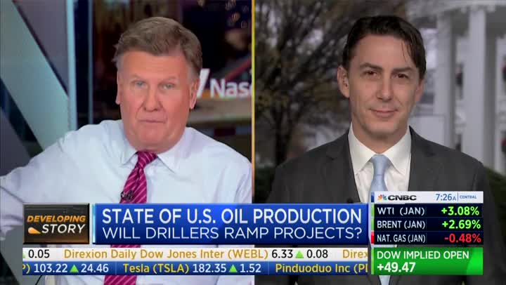 CNBC's Joe Kernen Confronts Biden Adviser On Drilling In Venezuela