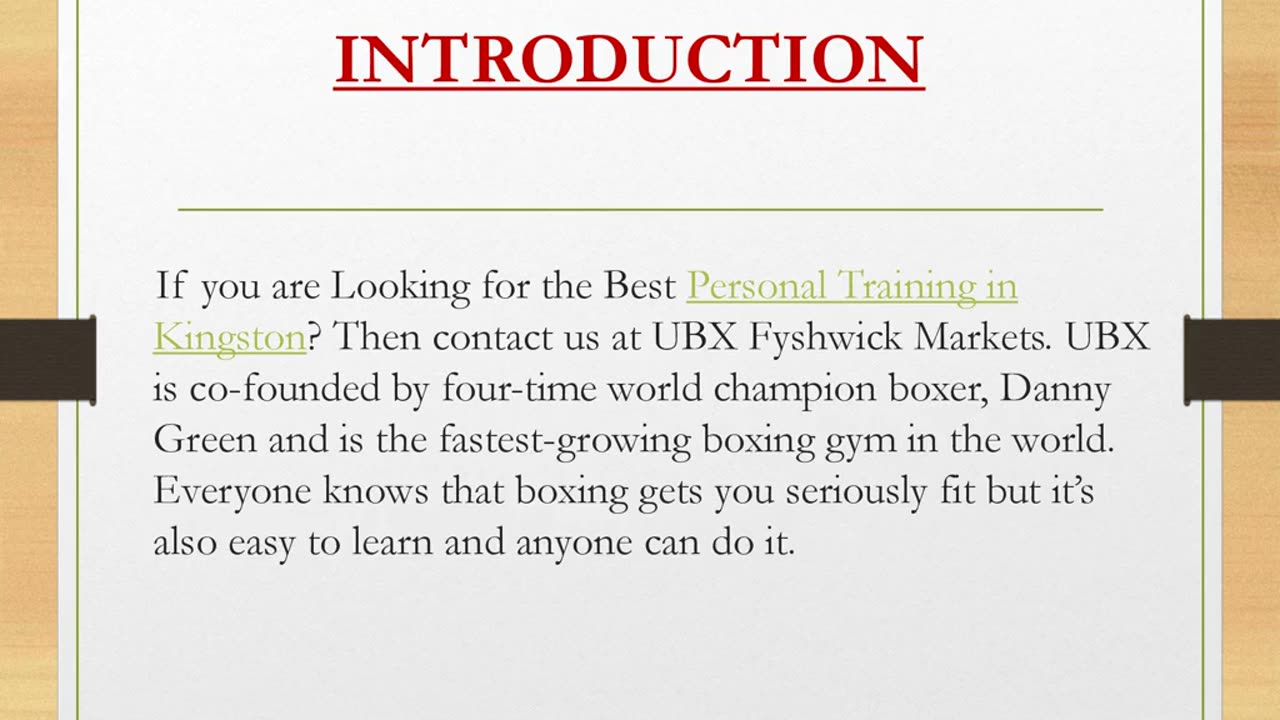 Best Personal Training in Kingston