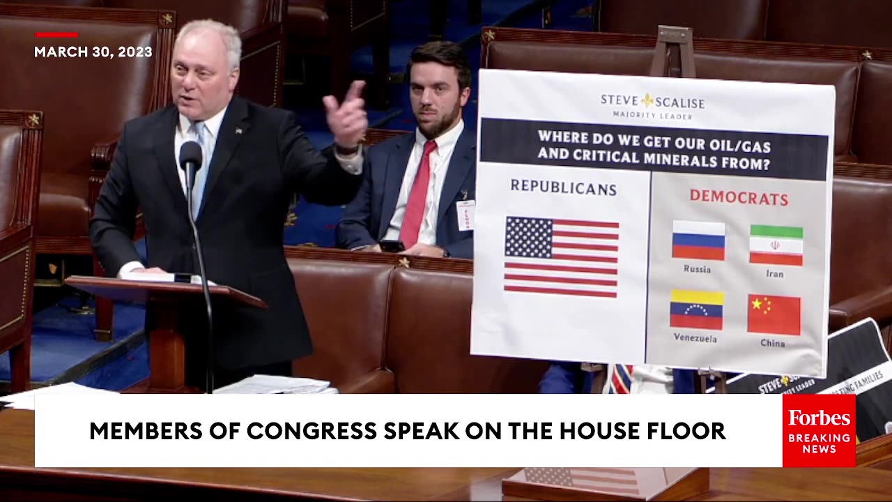 'There's No Solar Panels On The Wings Of Air Force One'- Scalise Mocks Biden Over Energy Policy