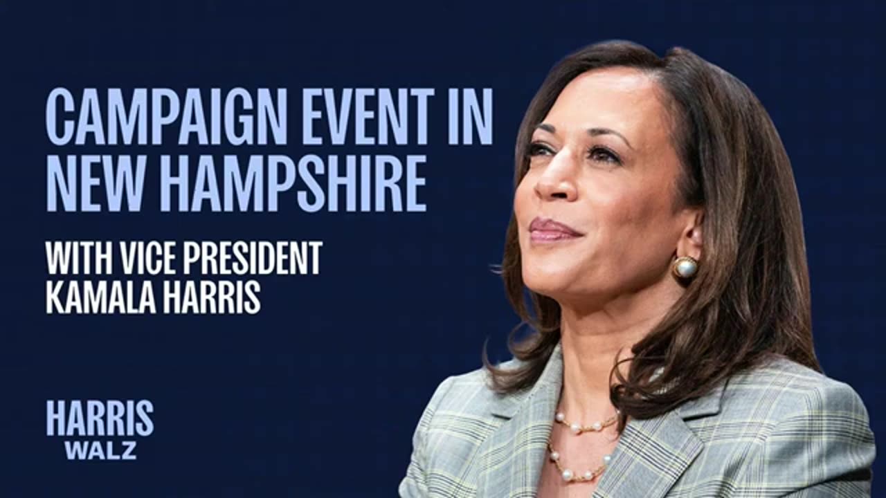 Campaign Event in New Hampshire with Vice President Kamala Harris | Harris-Walz 2024