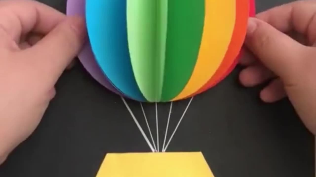 How to Make Kids ds Crafts Paper Air Bloon