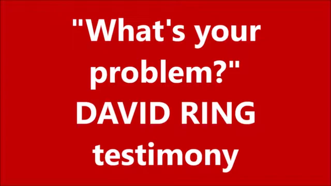 David Ring, preaching with Cerebral Palsy, testimony message, "What's your problem?"