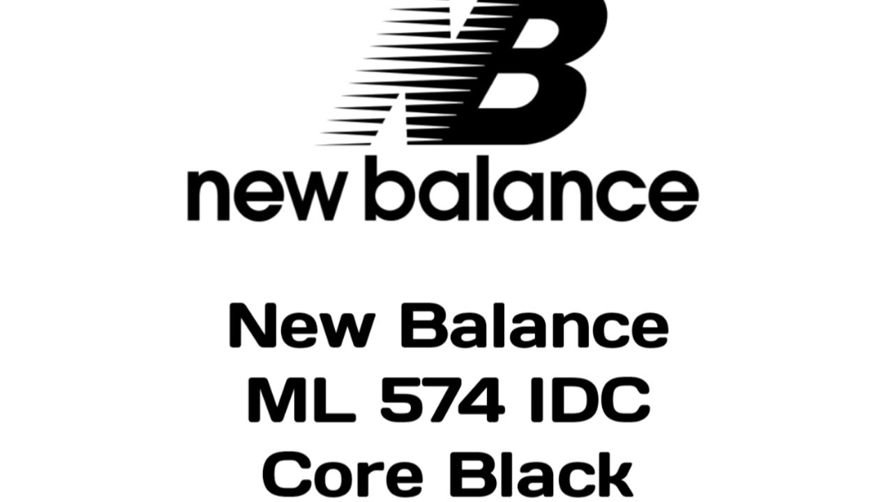 New Balance ML 574 IDC Core Black