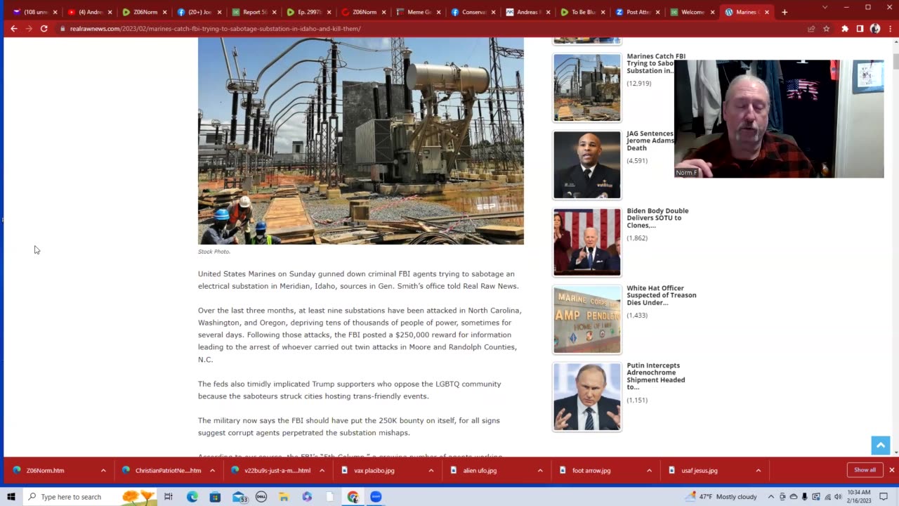 MARINES 💁🏻♀️CATCH FBI TRYING TO SABOTAGE😳 SUBSTATION IN OHIO & KILL THEM