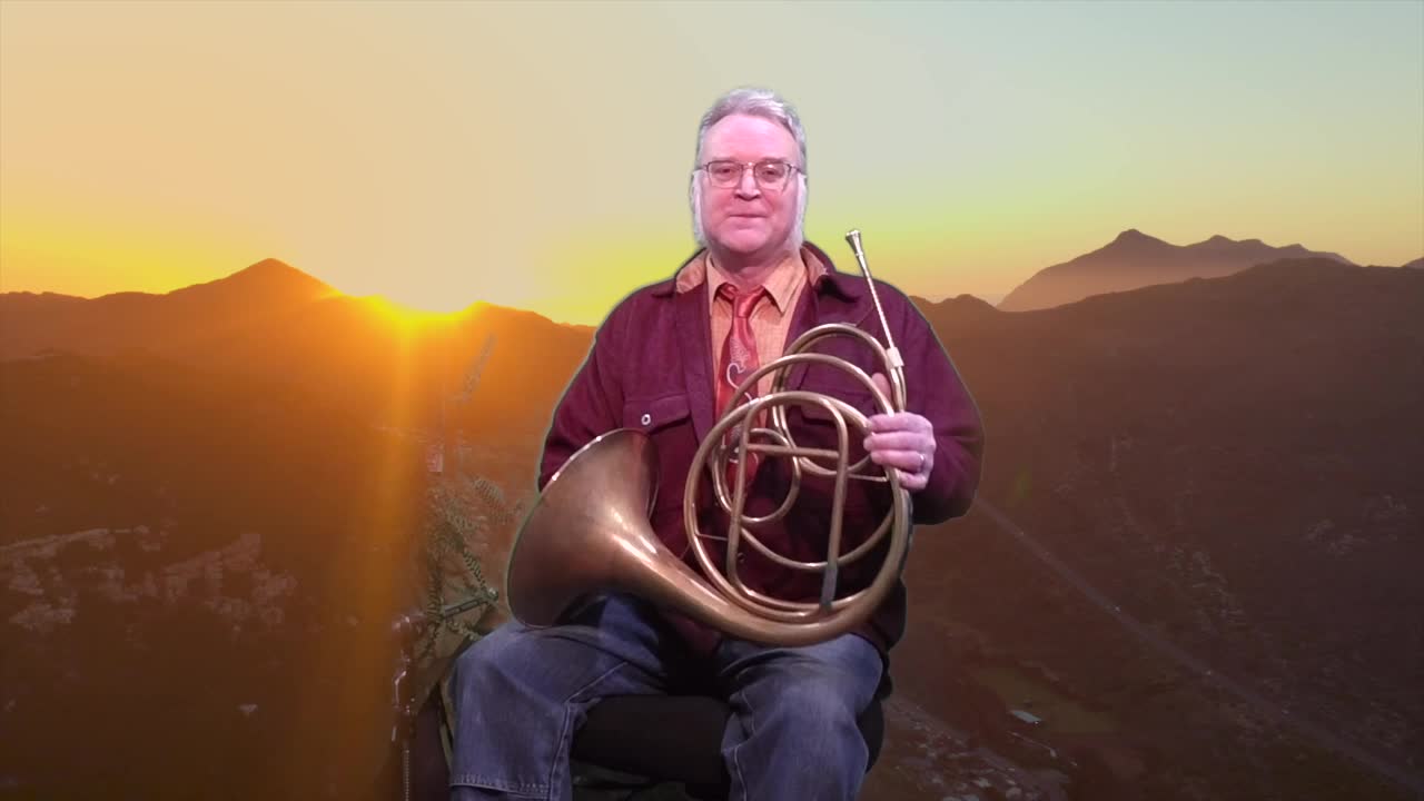 Waking up - Richard Burdick is Thankful for a life playing the French horn