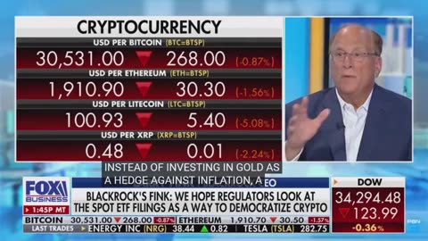 NEW - BlackRock CEO is now promoting crypto and Bitcoin