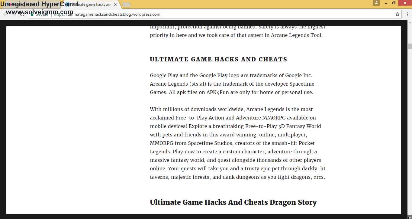 Ultimate game hacks and cheats