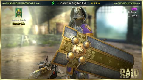 Raid Shadow Legends - Giscard the Sigiled - Classic Skin