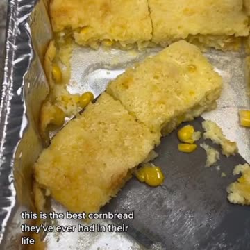 Why did these viral in world. Fresh cornbread 🤔🤔 ??