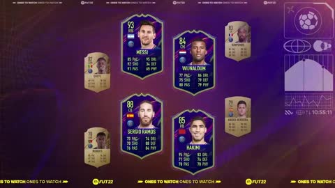 FIFA 22 - FUT 22 Ones To Watch ft. Paris Saint-Germain PS5, PS4