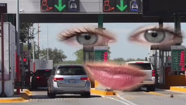 when Tesla now has it's own lane in the US-Mexico border