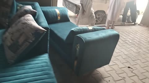 New L shap sofa 7 seater