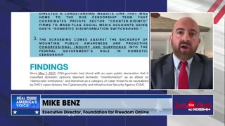 Mike Benz details the timeline of federal government's internet censorship agenda