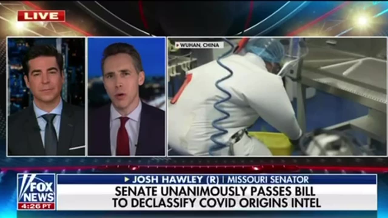 BREAKING: Senate Unanimously Passes Bill to Declassify COVID Origins Intelligence