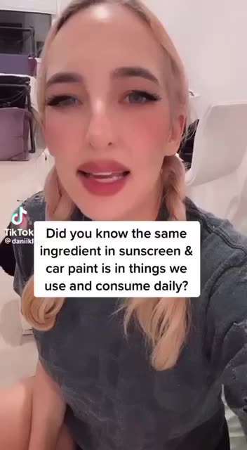 Titanium dioxide hazardous for human consumption. It’s in the products we use? Share truth!!