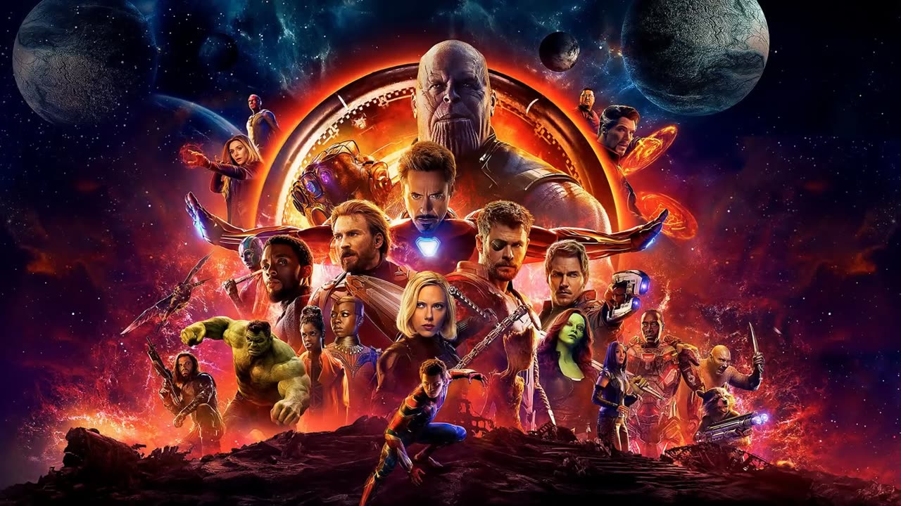 Avanged Infinity War, Ironman vs Thanos - Fight Scane