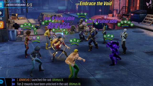 MARVEL STRIKE FORCE Heroes for Hire vs the Black Order in blitz "We Are Comics"