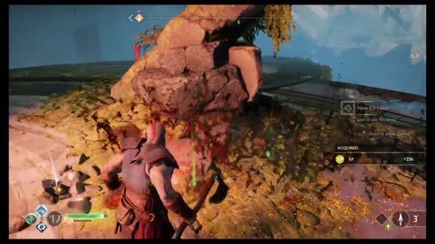 God of War Rock Stone Boss Fight