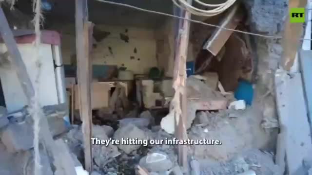 A Resident of Donetsk speaks about the targeted Ukrainian shelling.