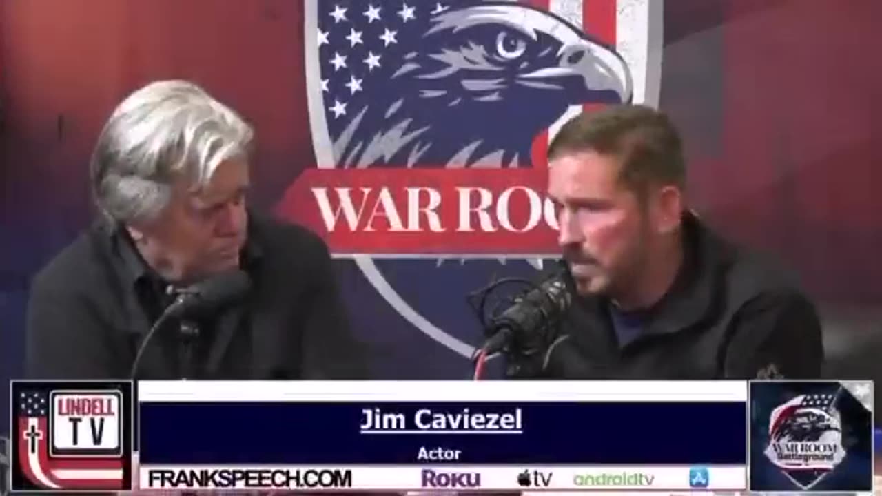 Jim Caviezel Talks About Adrenochrome On Steve Bannon's War Room Show😲😲😲