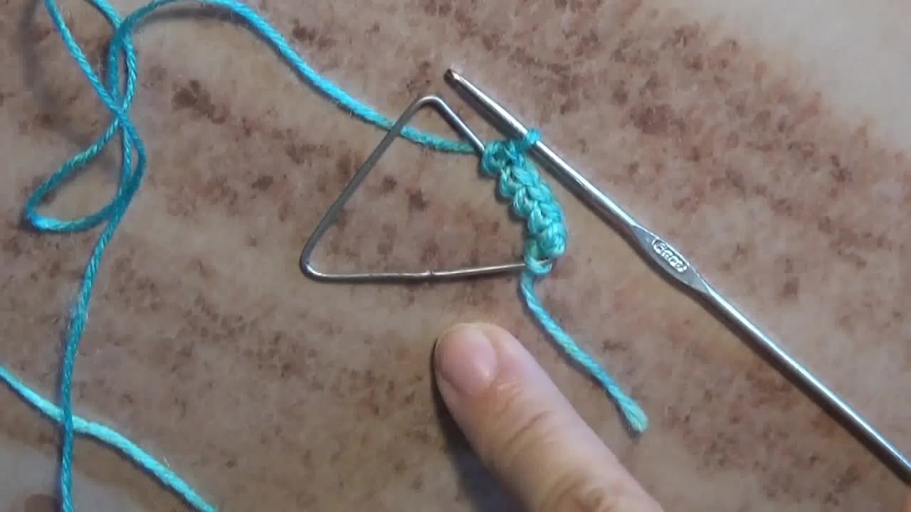 DIY Triangle Crochet Earrings Tutorial