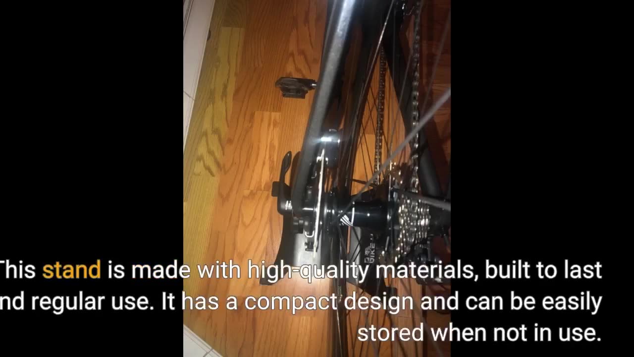 Read Ratings: BIKEHAND Bicycle Floor Type Hub Mount Parking Rack Stand - for 24" to 29" Kids Mo...