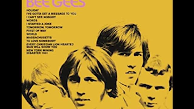 "TO LOVE SOMEBODY" FROM THE BEE GEES