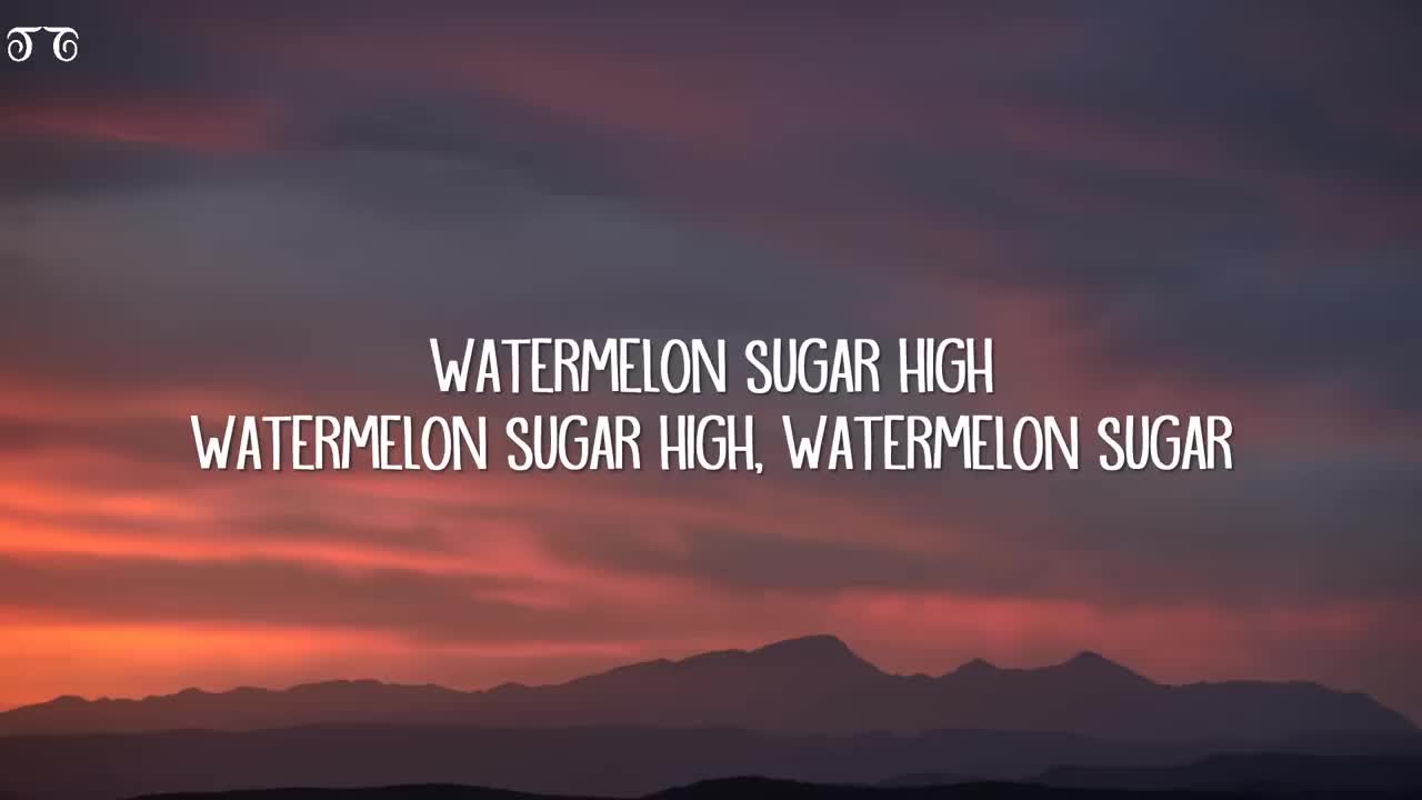 Harry Styles - Watermelon Sugar (Lyrics)