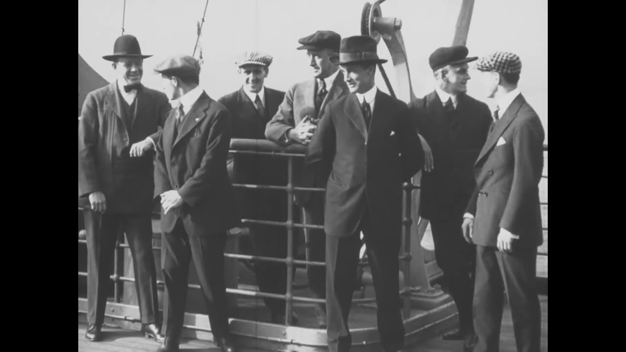 President Woodrow Wilson Enroute to Paris, December 4-15, 1918