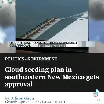 Cloud Seeding | Conspiracy Theory
