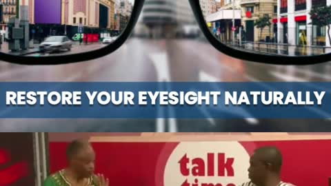 Restore your Eyesight NATURALLY