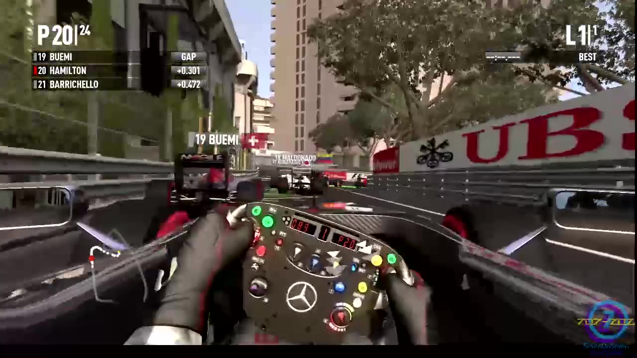 F1 2011 06bc Monaco Qualifying, Race & Replay