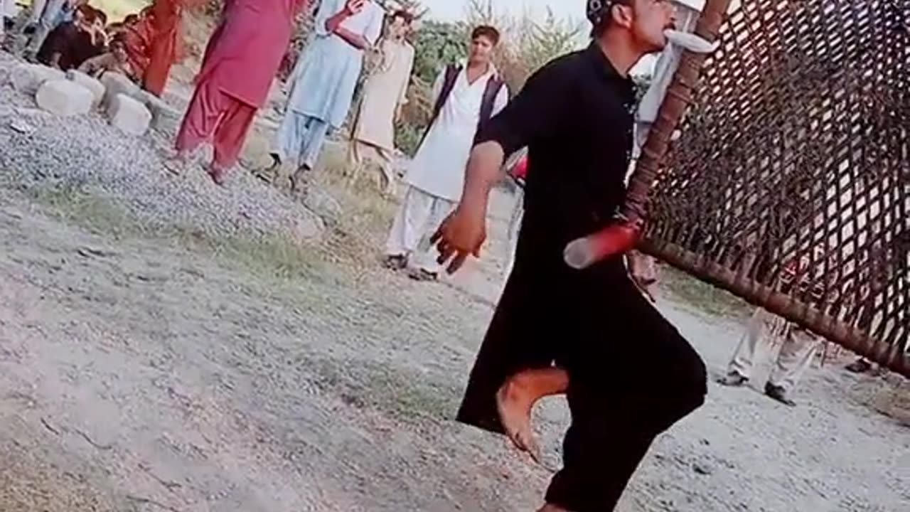 Dancing pathan