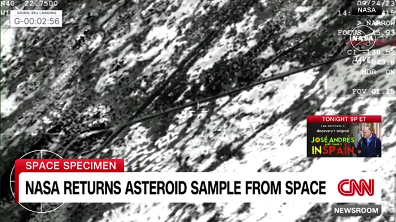 Sample from asteroid