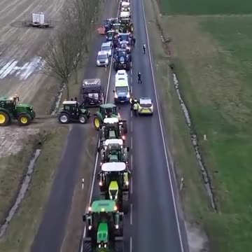 Why aren't the "News Networks" covering the HUGE European Farm Revolution?