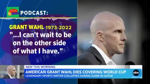 American soccer journalist dies in Qatar GMA