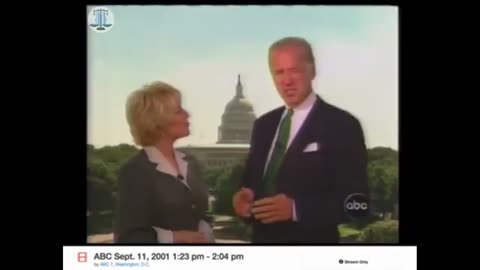 Rare Video: Joe Biden interviewed on 9/11, mentions Anthrax