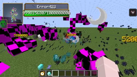 Herobrine vs Error422 all creepypasta mobs in minecraft part 108