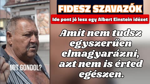 Amit nem tudsz egyszerűen elmagyarázni, azt nem is érted egészen