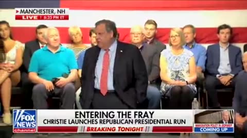 CHRISTIE wants to be President