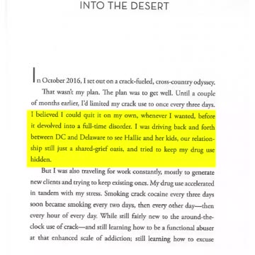 Hunter Biden's audiobook narration of his memoir, "Beautiful Things"