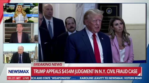 TRUMP $454M TWO-PART Appeal