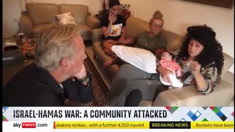 Live on international news, this Israeli mother became a widow at the hands of Hamas.