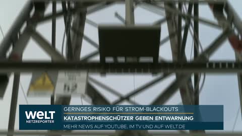 GERINGES RISIKO FÜR STROM-BLACKOUT: Katastrophenschützer geben Entwarnung