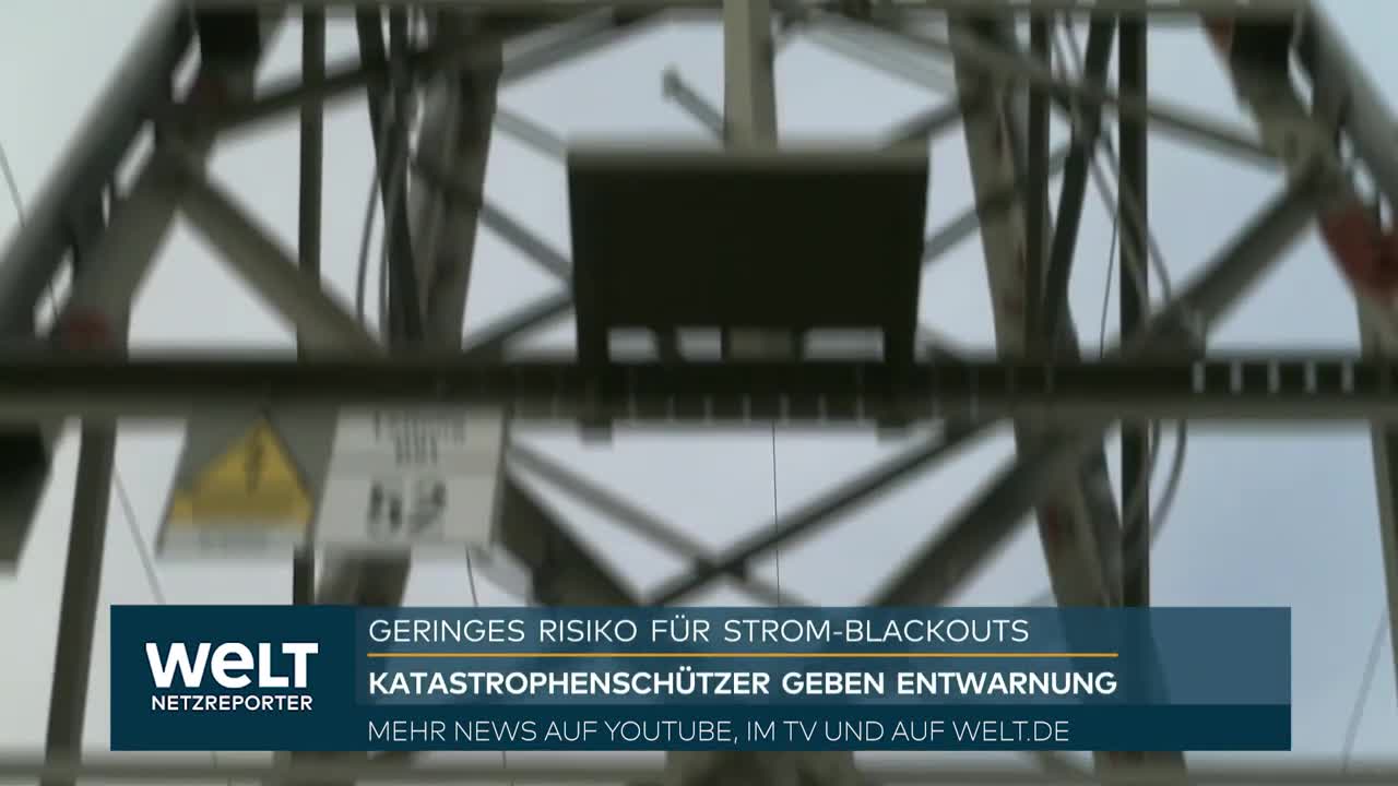 GERINGES RISIKO FÜR STROM-BLACKOUT: Katastrophenschützer geben Entwarnung